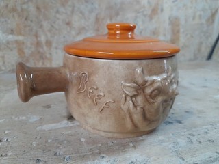 Sylvac 4902 Beef Dripping Dish England Vintage Retro Farmhouse Kitchen Rustic