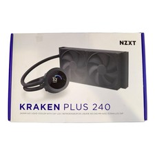 Kraken Plus 240 AIO CPU Liquid Cooler 240mm Radiator 2 x F120P READ