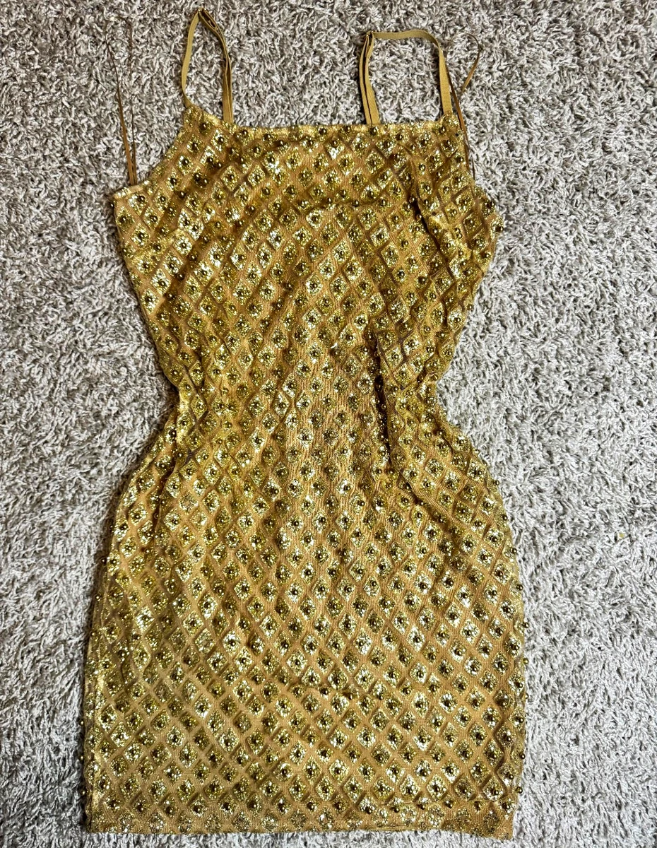 ebay gold sequin dress Dresses for Women for sale XS/S
