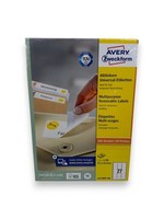 Avery Zweckform L4737REV-100 Etiketten 2.700 Klebeetiketten, 63,5X29,6 Mm