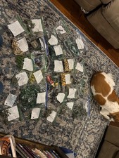 lot of Green/Tan Army men Marx, Tim Mee, a d Generic