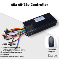 Sinus Ebike Controller 40A 48V - 72V YF Dual ...