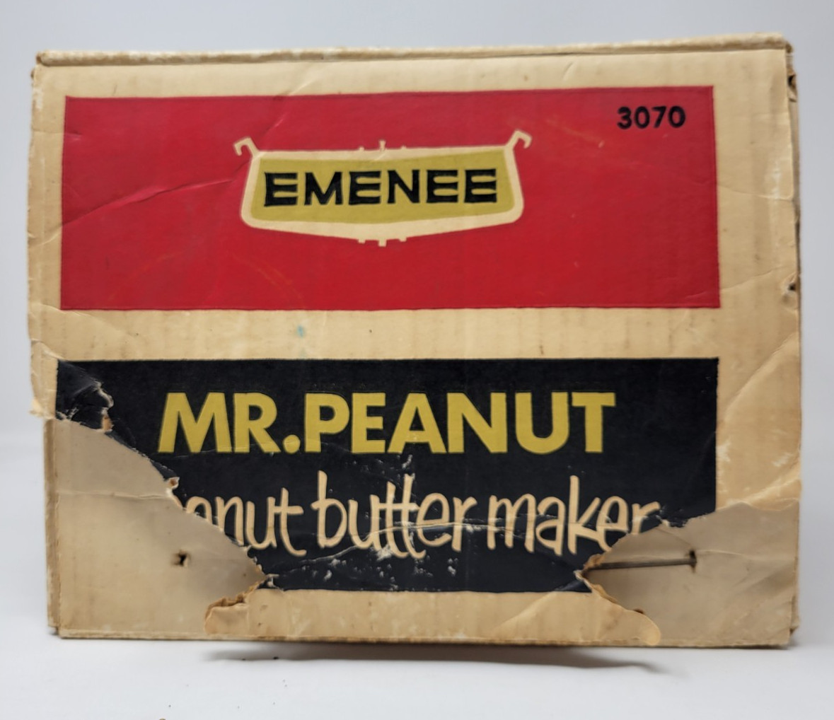Vintage 1967 Mr. Peanut Peanut Butter Maker Emenee  with Original Box Nice