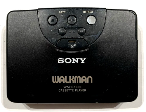 SONY WM-EX666 walkman  cassette player Made in Japan DBB Reverse Dolby AVLS