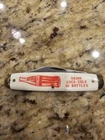 Vintage Drink Coca Cola in Bottles Pocket Knife, C18