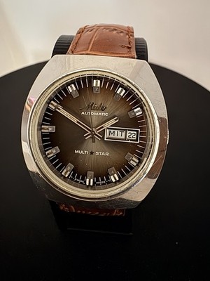 Mido Multi Star Ref.1609 Automatic Vintage Swiss Made Day Date 38mm