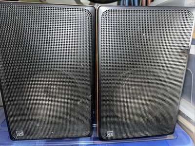 ADS L400 Bookshelf Speakers Metal Grills Audiophile Quality Ultra Rare Vintage