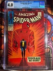 ASM 50 CGC 4.0 1st Kingpin Key Amazing Spider-Man #50 Classic Spider-Man no more