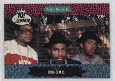 1991 Pro Set MusiCards Yo! MTV Raps Run-DMC #67 8d4