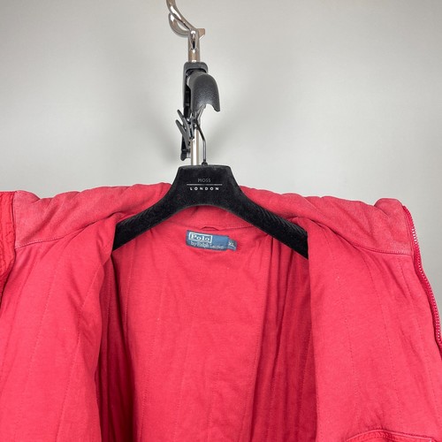 Polo Ralph Lauren Vintage Men’s Red Windbreaker Jacket – Size XL - Picture 19 of 24