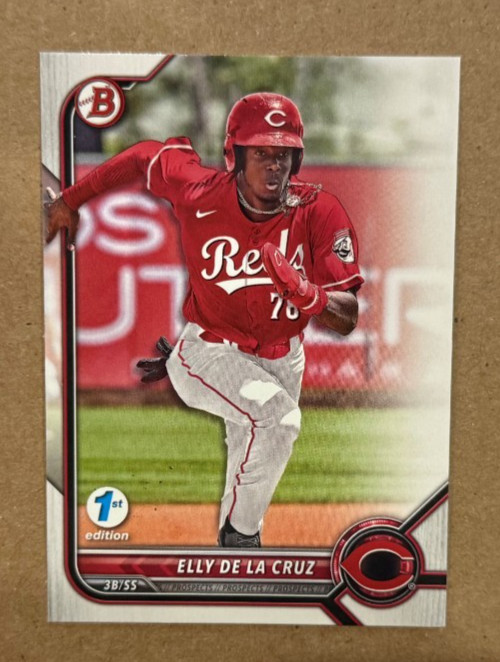 ELLY DE LA CRUZ - 2022 Bowman Draft  #BD-80     FS  QTY