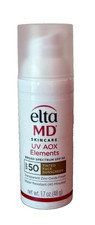 EltaMD UV AOX Elements Tinted Mineral Face Sunscreen Lotion SPF 50 1.7oz