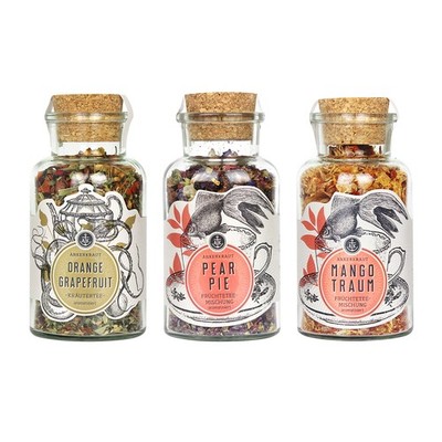 Ankerkraut Tee-Set: Orange-Grapefruit, Pear Pie, Mangotraum