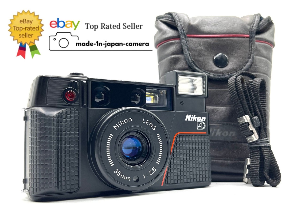Sacoche étui Nikon CS-L35 Original Japan – Noir Et Rouge – Pour Nikon L35AF/L35AF2 – Occasion
