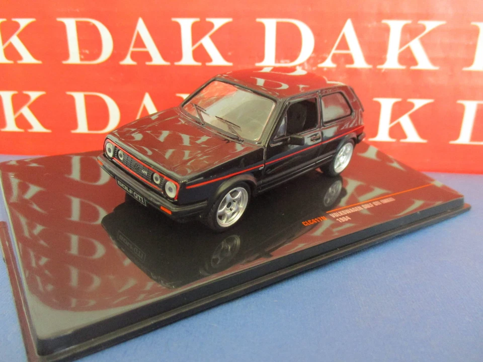 Die cast 1/43 Modellino Auto Volkswagen Golf GTI MKII 1984 by Ixo - Immagine 2 di 4