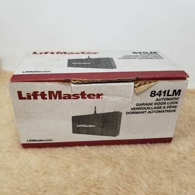 Liftmaster 841LM Automatic Garage Door Lock NIB New See Pics