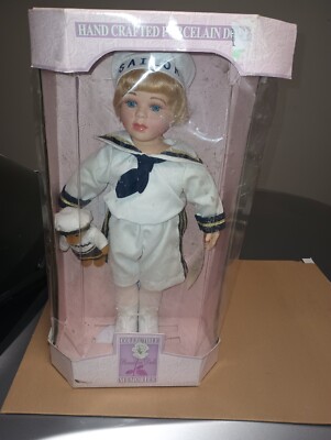 Victoria Handcrafted Porcelain Doll Collectible Memories New In Box 