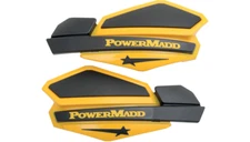 Powermadd Star Series Handguards Dark Yellow/Black 34201 no box