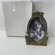 Vintage Photo Frame wWedding Gift Deluxe Floral Design 11x 17cm