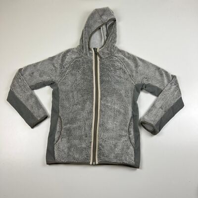 Merrell Jacket Womens Small Gray Fleece Jacket Full Zip Super Soft 