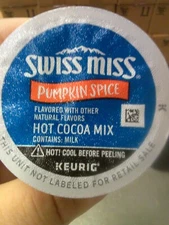 Swiss Miss Pumpkin Spice  Hot Cocoa Mix K Cups - Pack of 88 Pods