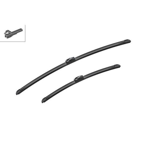 For BMW 5 Series F07 F10 F11 F18 26" & 18" Front Wiper Blades A524S Bosch - Picture 2 of 4