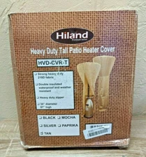 New Hiland HVD-CVR-T Tall Patio Heater Cover 87 Inches Tan