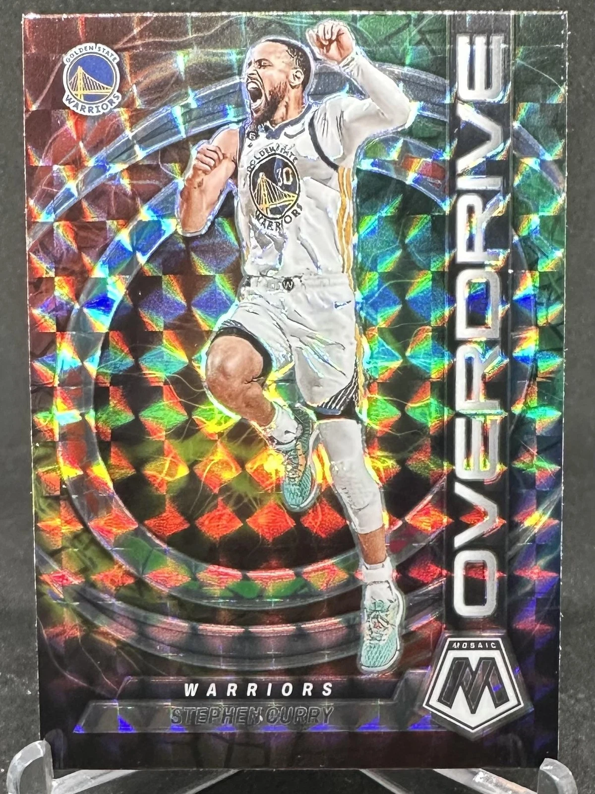 Stephen Curry 2022-23 Panini Mosaic Overdrive Prizm #2
