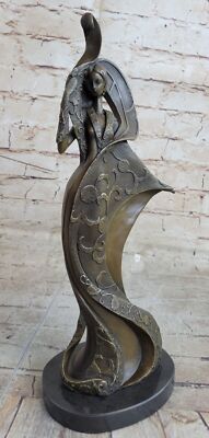 Art Déco Bronzestatue Nackte Tänzerin Jazzclub Schauspielerin Bronze Skulptur