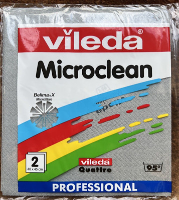 Vileda Microclean Plus Microfibre Panno | Pacchetto (5 pezzi