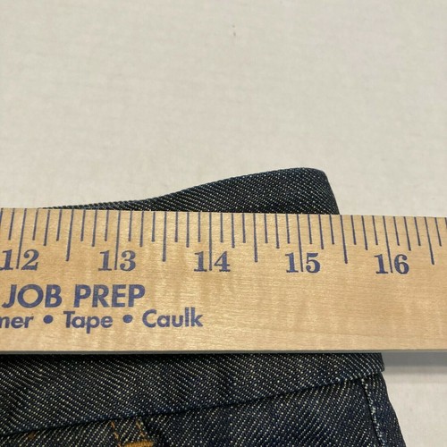 Express Precision Fit Flare Denim Jeans Damengröße 6 Schrittlänge 31,5" dunkel gefüttert - Bild 7 von 9