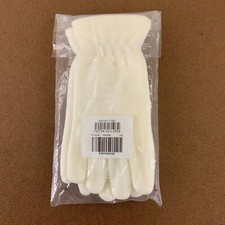 Old Navy Gender-Neutral Youth Size L/XL Cream Go-Warm Micro Fleece Gloves NWT