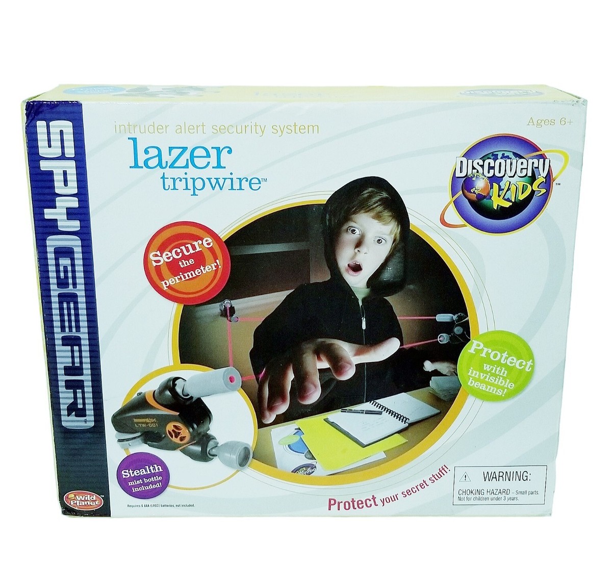 Discovery Kids Spy Gear Lazer Tripwire with Safe LED Lights