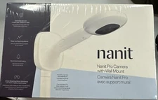 Nanit PRO CAMERA Smart Baby WITH Wall Mount - White (N311NW) BRAND NEW