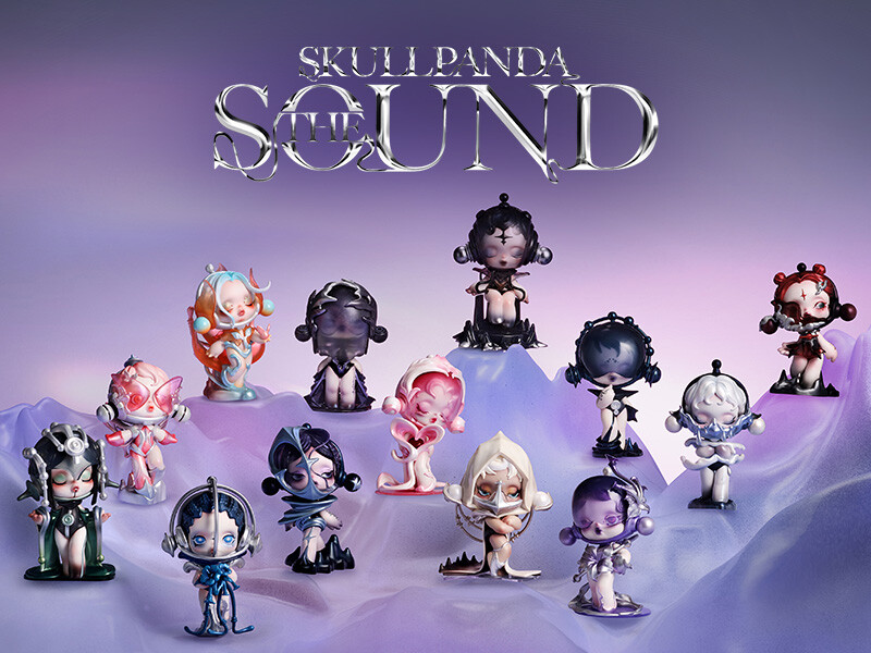 SKULLPANDAスカルパンダ 6体セット POP MART SKULLPANDA スカルパンダ City of Night シリーズ