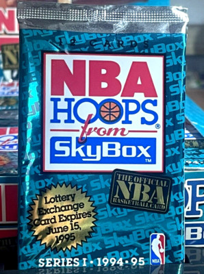 1994-95 NBA HOOPS from SKYBOX (Series 1)   PACK 12 Cards AIR JORDAN RARE! OVP 