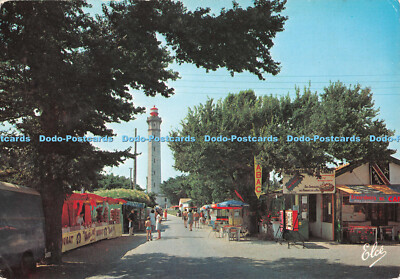 D102508 N 6742. Ile de Re. Charente Maritim. LArrivee au Phare des Baleines. El