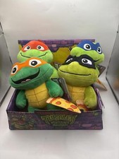 Teenage Mutant Ninja Turtles TMNT Mutant Mayhem 8" Turtle Tot Plush NWT