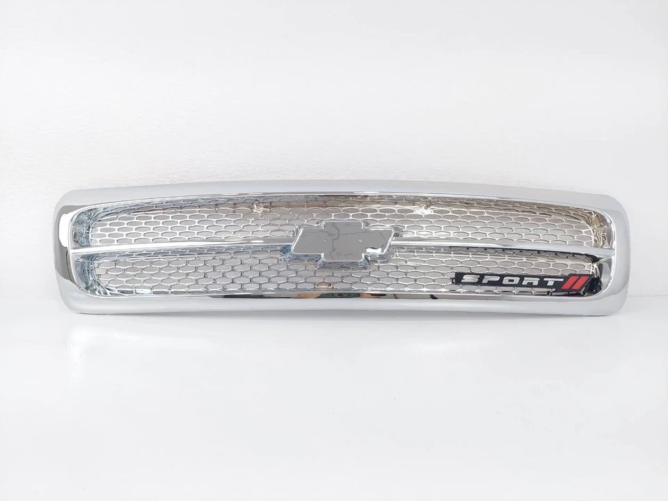 Rejilla totalmente cromada apta para Chevy Impala SS Caprice 1994-96 GM1200450 10269614 Foto 3 de 4