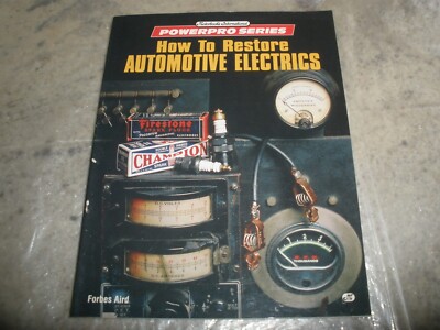 Motorbooks International Powerpro: How to Restore Auto Electrics by Forbes Aird 