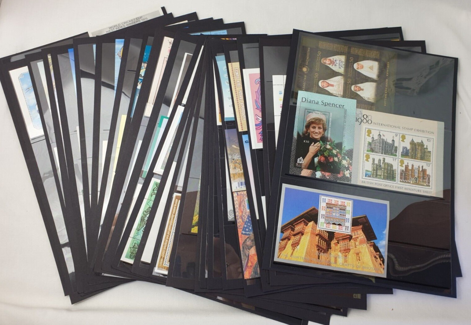 Stamp Mini Sheet Collection Extensive World