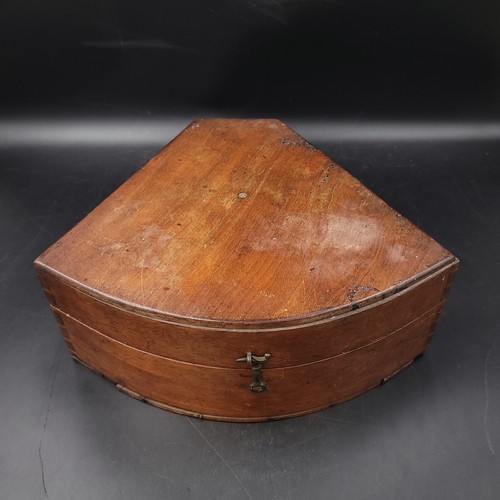 Antique F W Lincoln Jr & Co Brass Sextant and Wood Case - 第 5/24 張圖片
