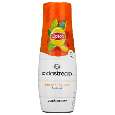NEU Sodastream Lipton Eistee Sirup Pfirsich 440ml Konzentrat Erfrischungsgetränk