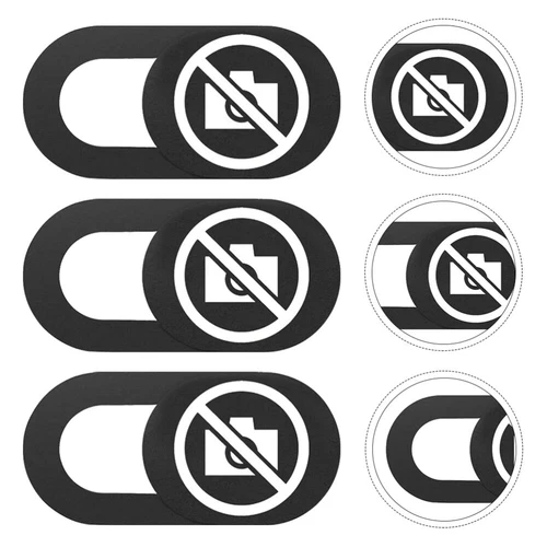 3 PCS Computer Accessory Cover Laptop Privacy Webcam for Slide