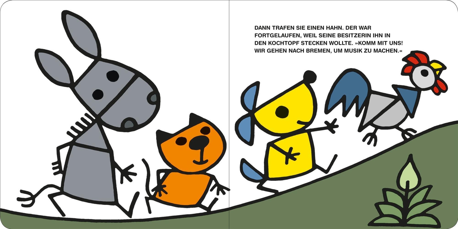 Thumbnail - Attilio Cassinelli | Die Bremer Stadtmusikanten | Buch | Deutsch