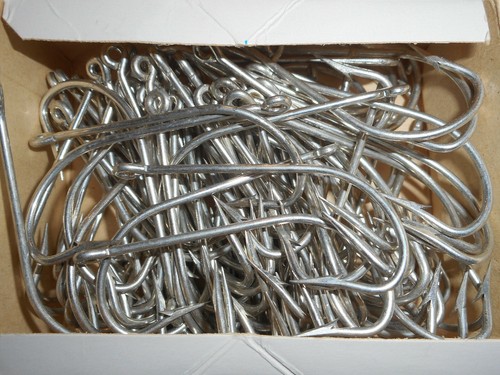 MUSTAD HOOKS 6/0 DURATIN 100PK SALTWATER GAME FISH O'shaughnessy Ringed 23407D - Picture 6 of 8