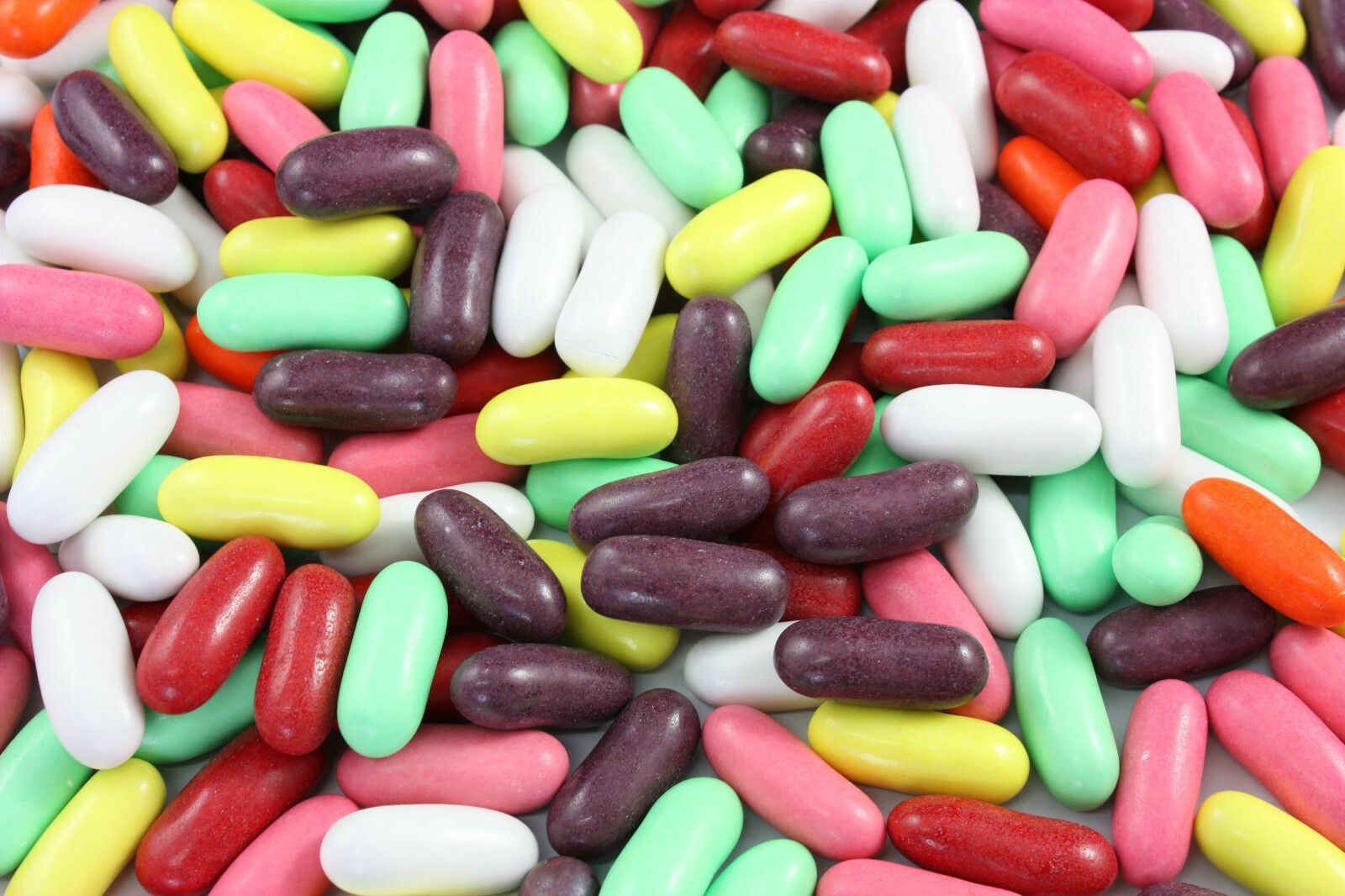 12kg PRYDES CANDY LICORICE BULLETS LIQUORICE RAINBOW BLACK BULK LOLLIES