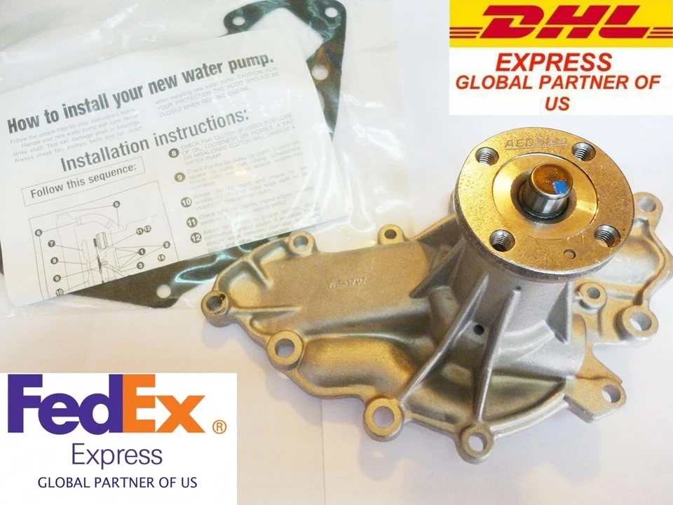 CHEVROLET CAMARO JEEP CHEROKEE WAGONER PONTIAC BOMBA DE AGUA CON JUNTA 82-86 OEM Foto 2 de 4