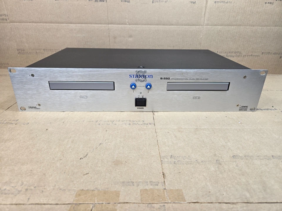 Stanton S-550 Dual CD Player With Remote Unit (NEEDS CONTROL CABLE) - Image 4 of 4