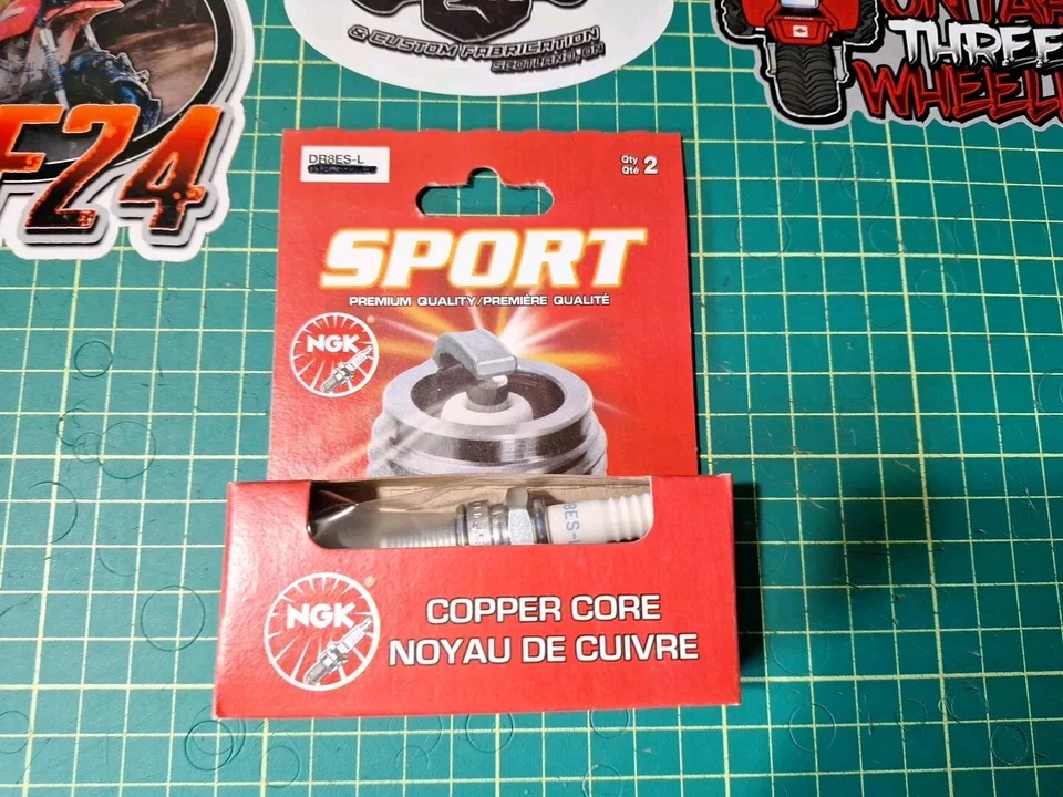 Свечи зажигания Honda ATC TRX XR XL TR TLR NGK сделано в Японии DR8ES-L подходят для 1980-2009 - Изображение 4 из 4